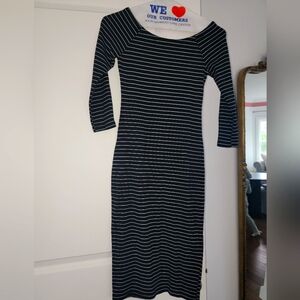 Zara Medium stripe dress worn once